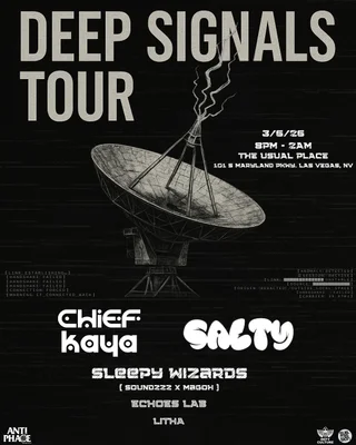 Deep Signals Tour flyer