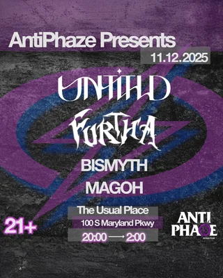 Anti Phaze Presents flyer